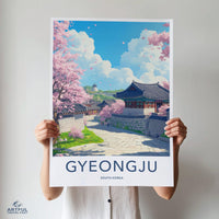 Gyeongju Poster - South Korea Wall Art