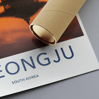 Gyeongju Poster - South Korea Wall Art