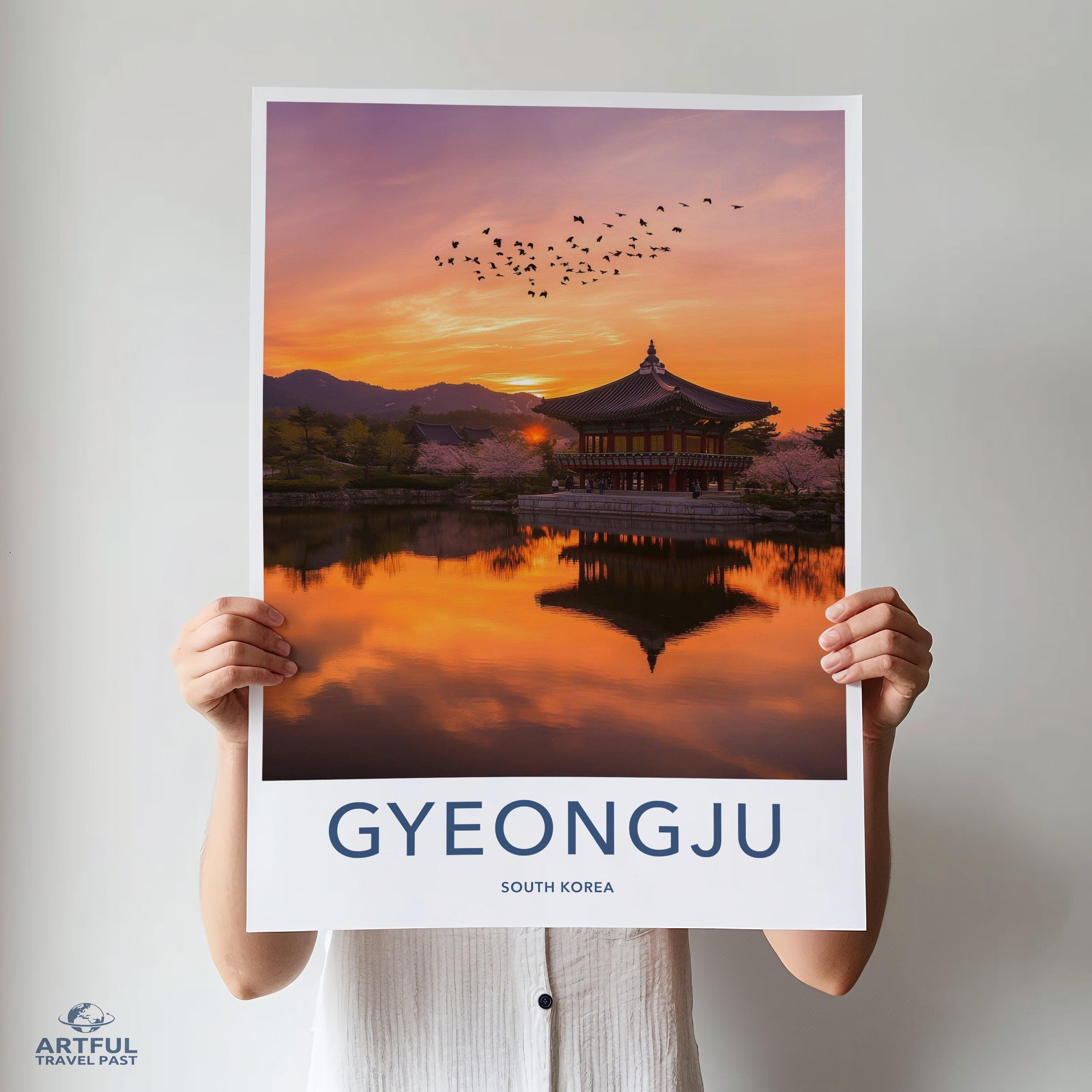 Gyeongju Poster - South Korea Wall Art