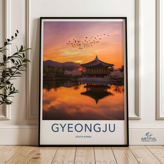Gyeongju Poster - South Korea Wall Art