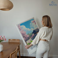 Gyeongju Poster | South Korea Wall Art | Asia Decor