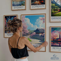 Gyeongju Poster | South Korea Wall Art | Asia Decor