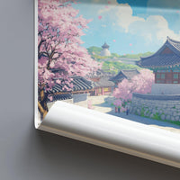 Gyeongju Poster | South Korea Wall Art | Asia Decor