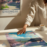 Gyeongju Poster | South Korea Wall Art | Asia Decor