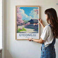 Gyeongju Poster | South Korea Wall Art | Asia Decor