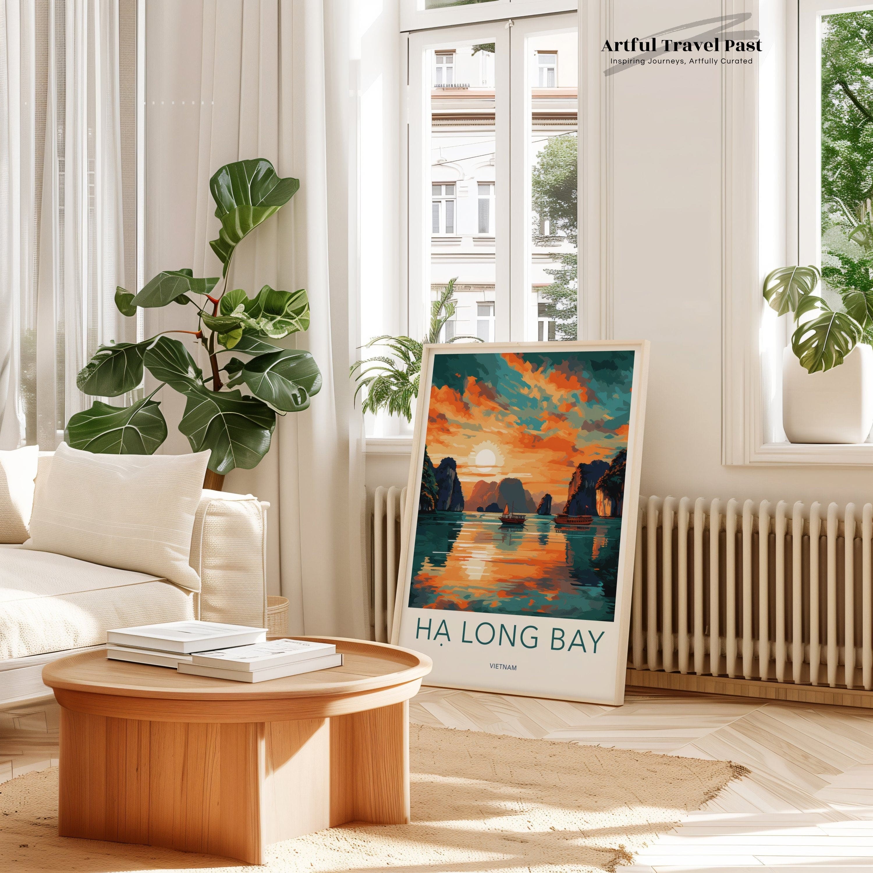 Ha Long Bay Poster - Vietnam Wall Art