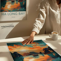 Ha Long Bay Poster - Vietnam Wall Art