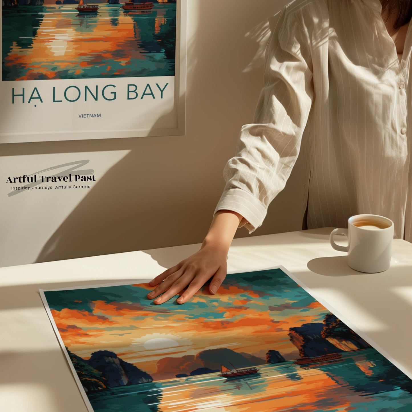Ha Long Bay Poster - Vietnam Wall Art