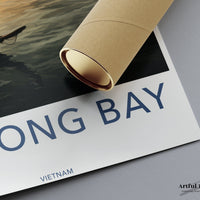 Ha Long Bay Poster - Vietnam Wall Art