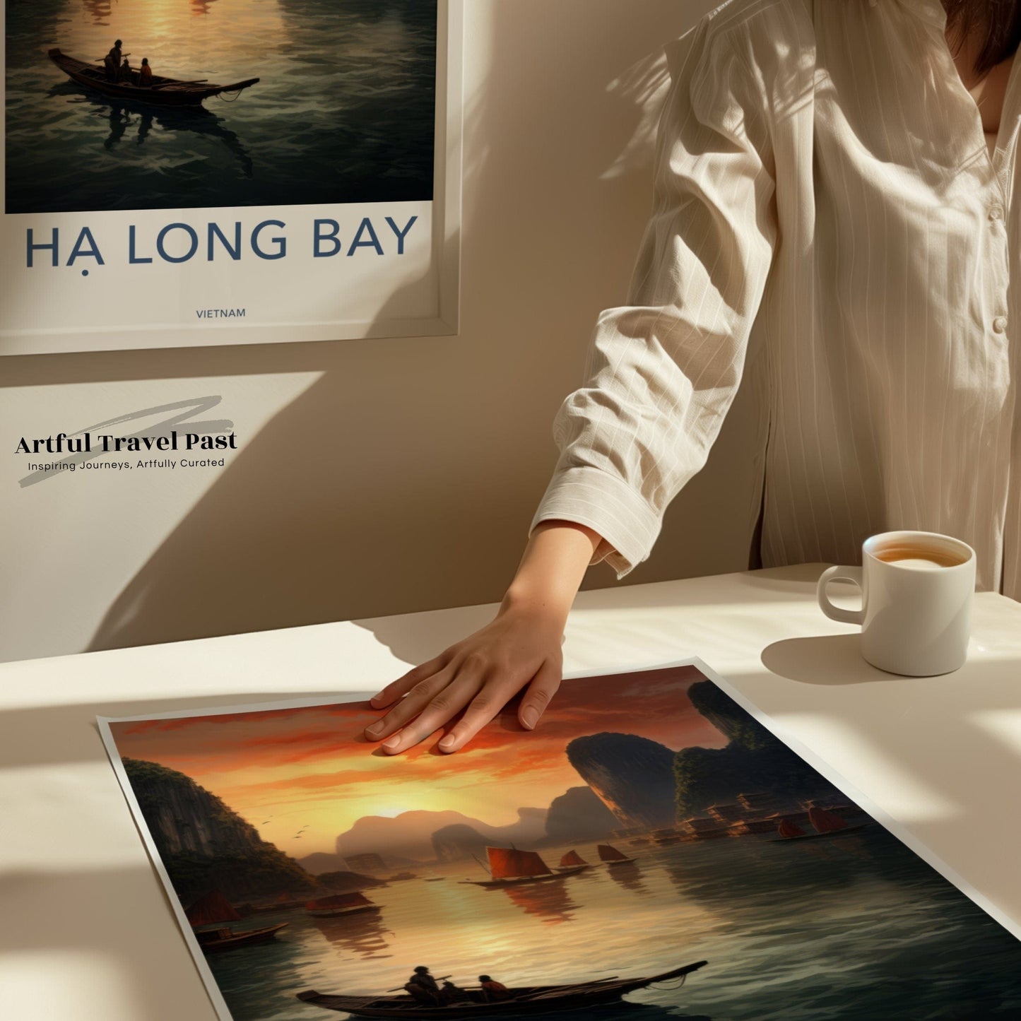 Ha Long Bay Poster - Vietnam Wall Art