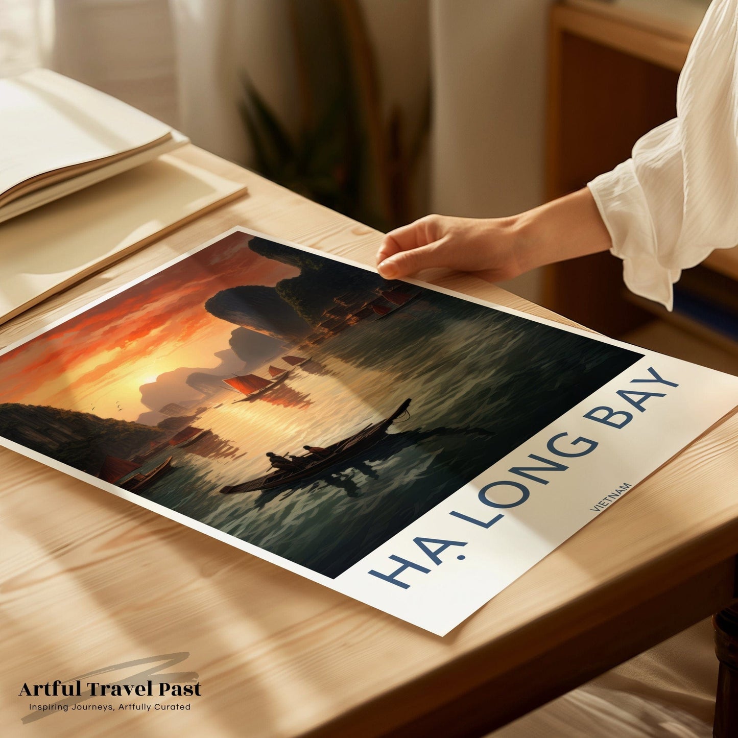 Ha Long Bay Poster - Vietnam Wall Art