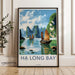 Ha Long Bay Poster | Vietnam Wall Art | Asia Decor