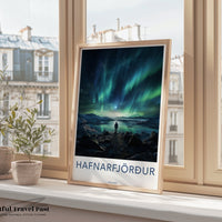 Hafnarfjörður Poster | Iceland Wall Art | Nordic Lights Art