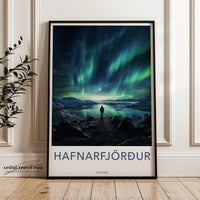 Hafnarfjörður Poster | Iceland Wall Art | Nordic Lights Art