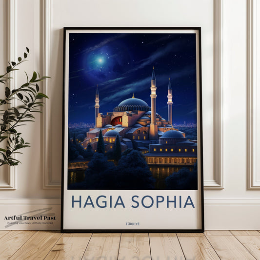 Hagia Sophia Poster - Turkey Wall Art