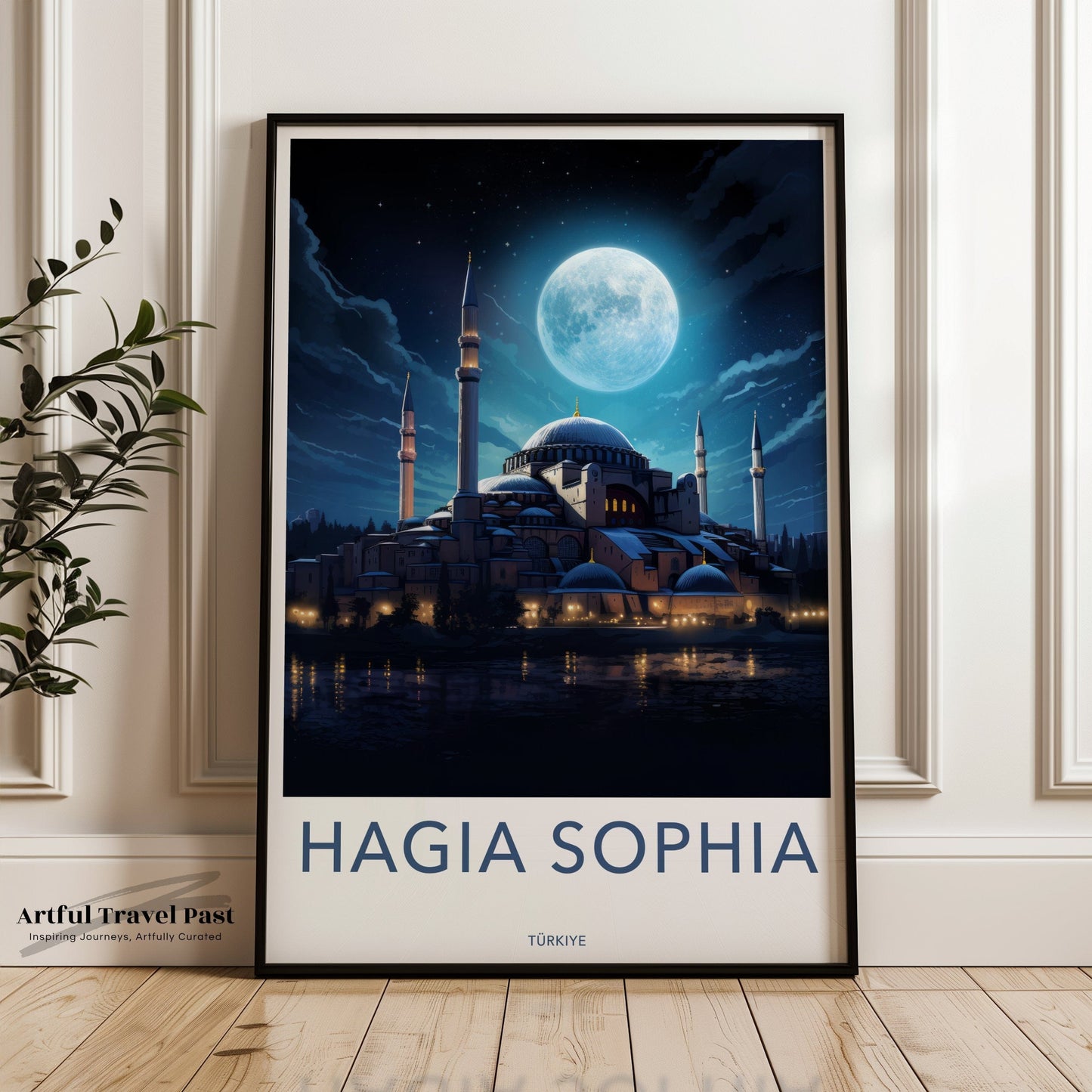 Hagia Sophia Poster - Turkey Wall Art