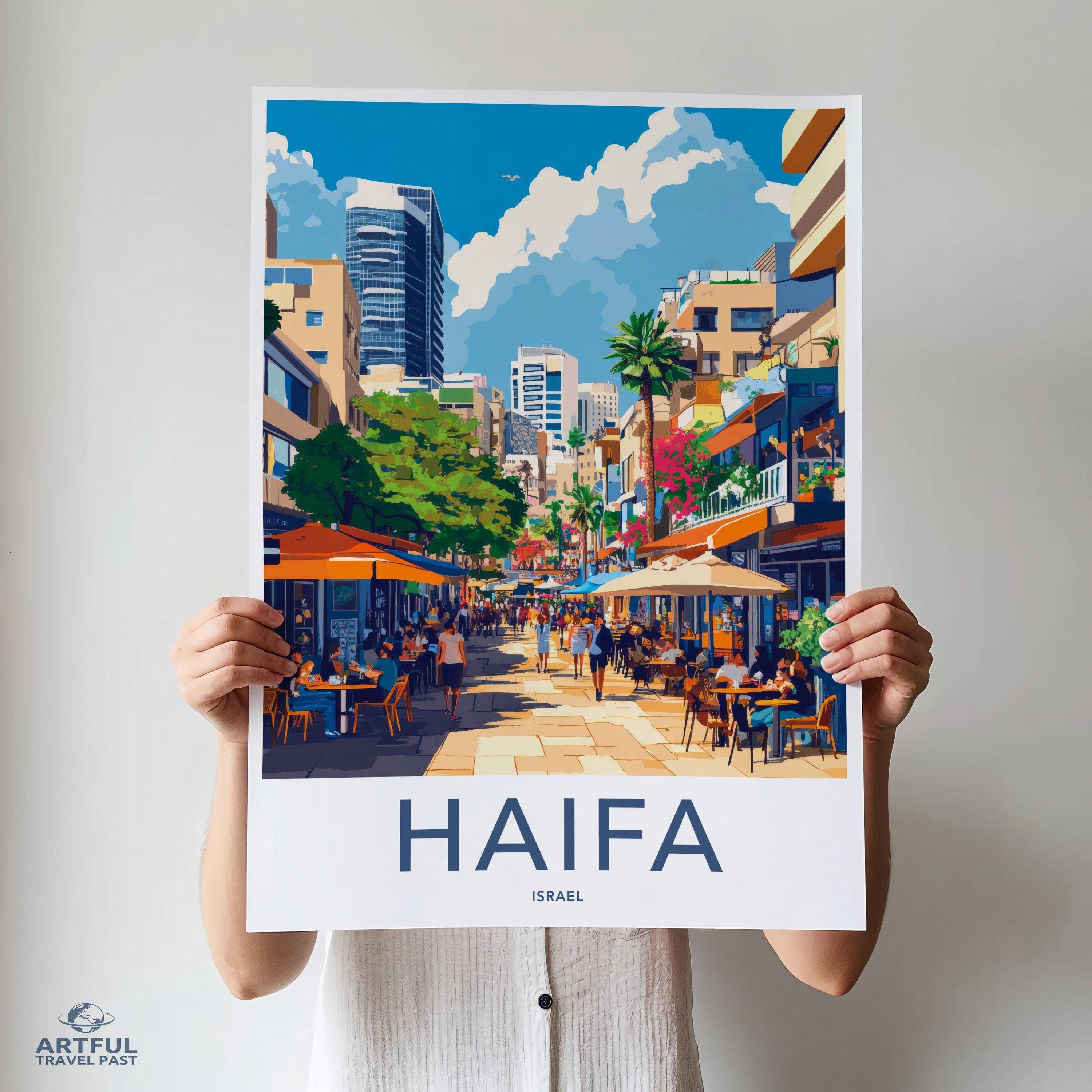Haifa Poster - Israel Wall Art