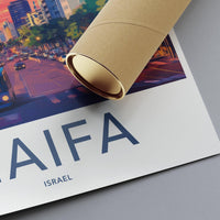 Haifa Poster - Israel Wall Art