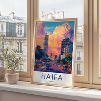 Haifa Poster - Israel Wall Art