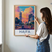 Haifa Poster - Israel Wall Art