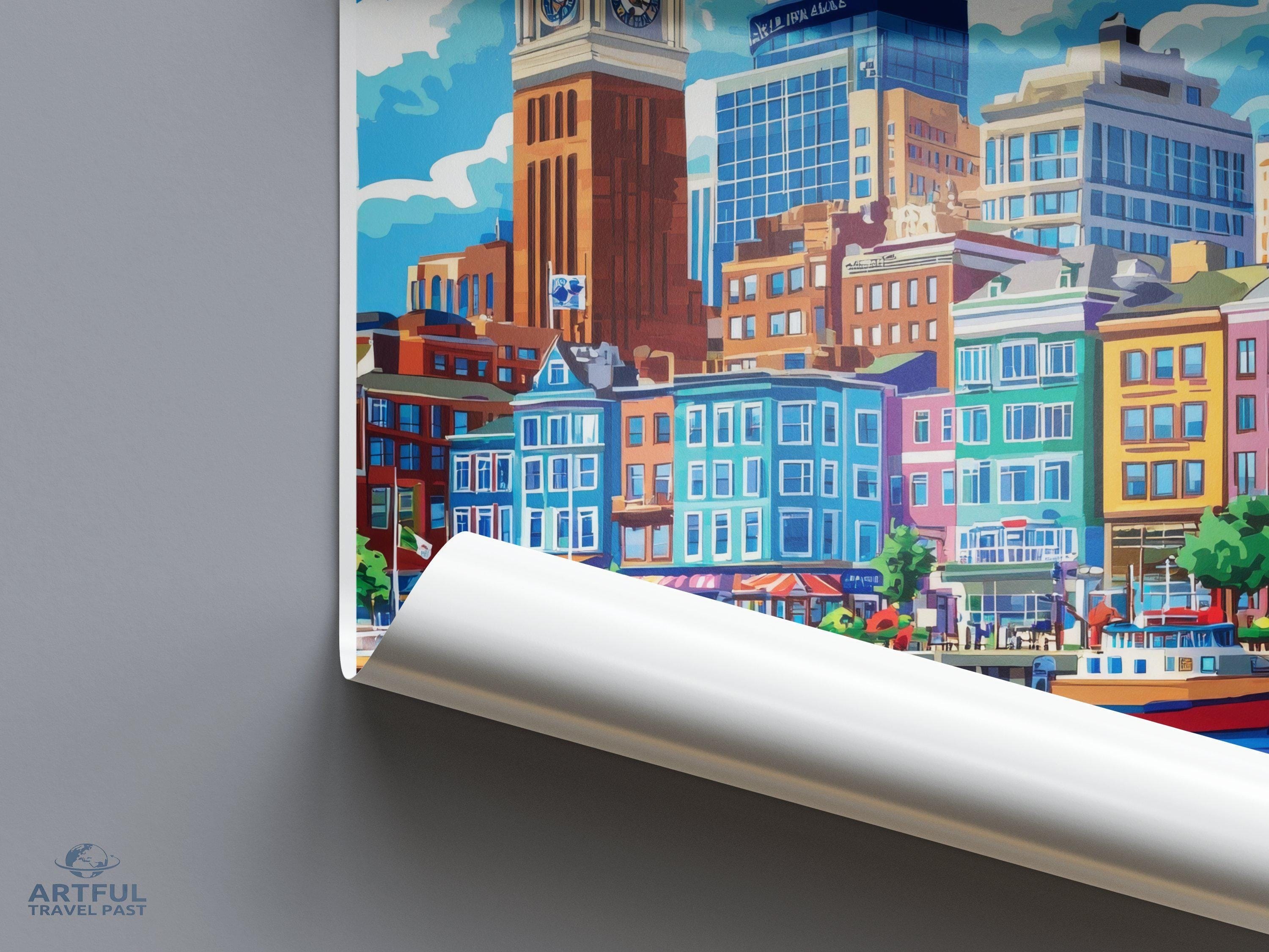 Halifax Poster - Canada Wall Art