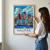 Halifax Poster - Canada Wall Art