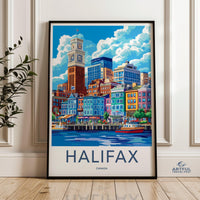 Halifax Poster - Canada Wall Art