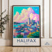Halifax Poster | Canada Wall Art | North America Decor