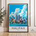 Halifax Poster | Canada Wall Art | North America Decor