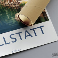 Hallstatt Poster - Austria Wall Art