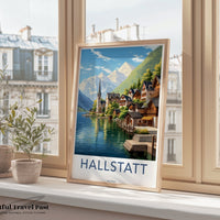 Hallstatt Poster - Austria Wall Art