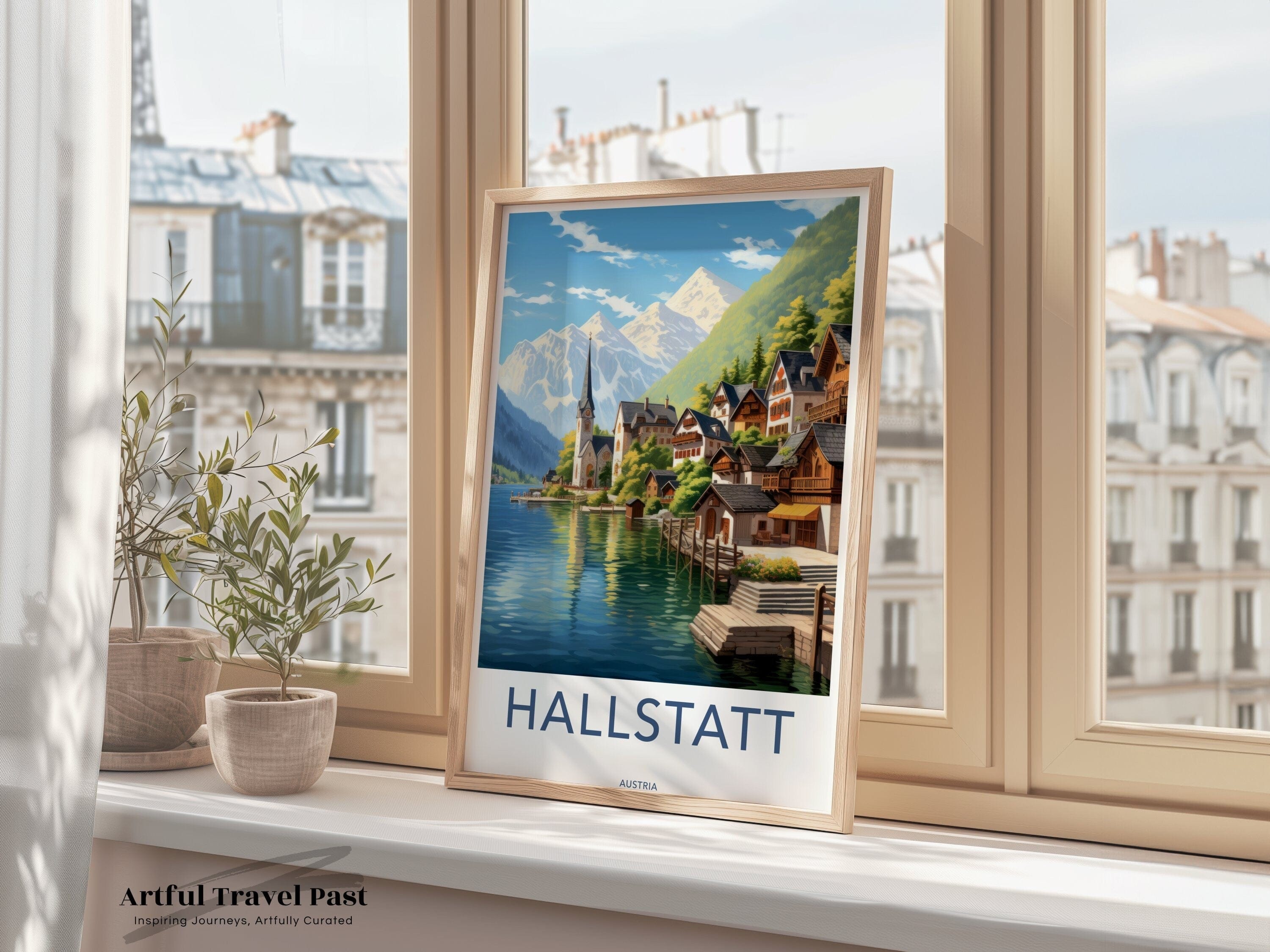 Hallstatt Poster - Austria Wall Art