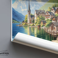 Hallstatt Poster - Austria Wall Art