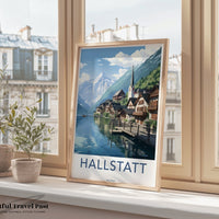 Hallstatt Poster - Austria Wall Art