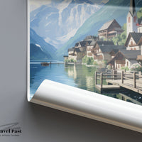Hallstatt Poster - Austria Wall Art