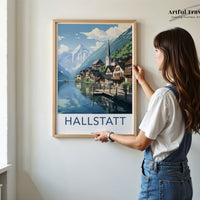 Hallstatt Poster - Austria Wall Art