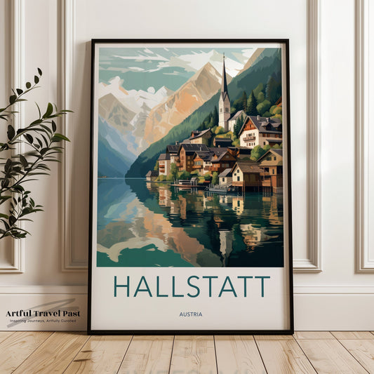 Hallstatt Poster - Austria Wall Art