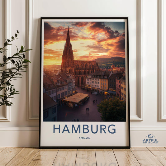 Hamburg Poster - Germany Wall Art