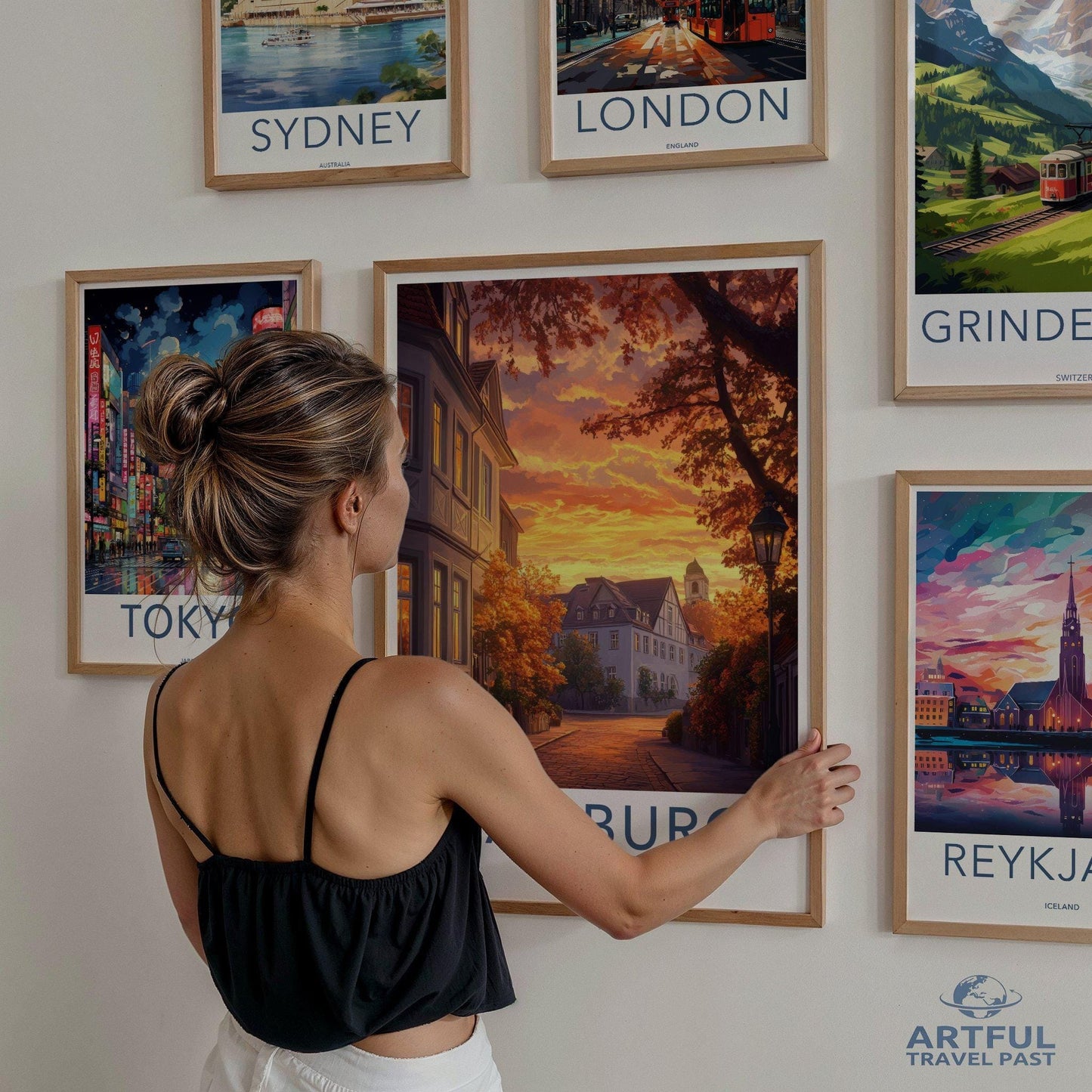 Hamburg Poster - Germany Wall Art