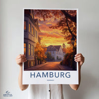 Hamburg Poster - Germany Wall Art