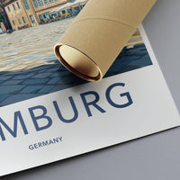 Hamburg Poster - Germany Wall Art