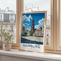 Hamburg Poster - Germany Wall Art