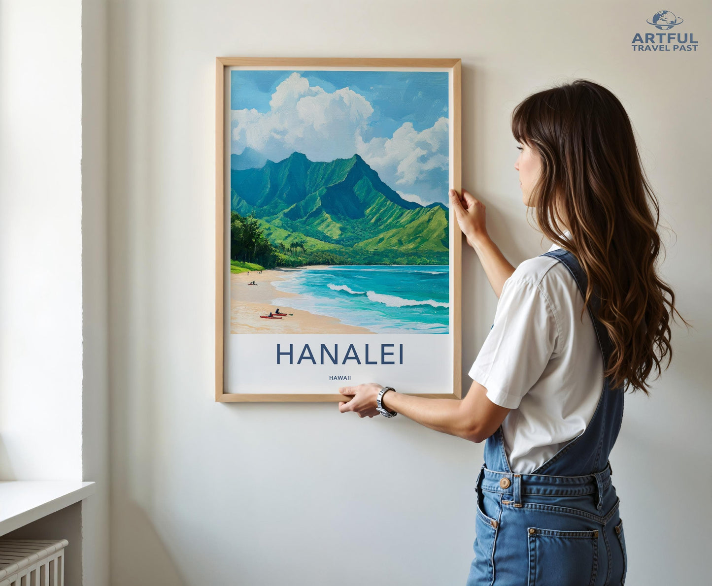 Hanalei Poster - Hawaii Wall Art