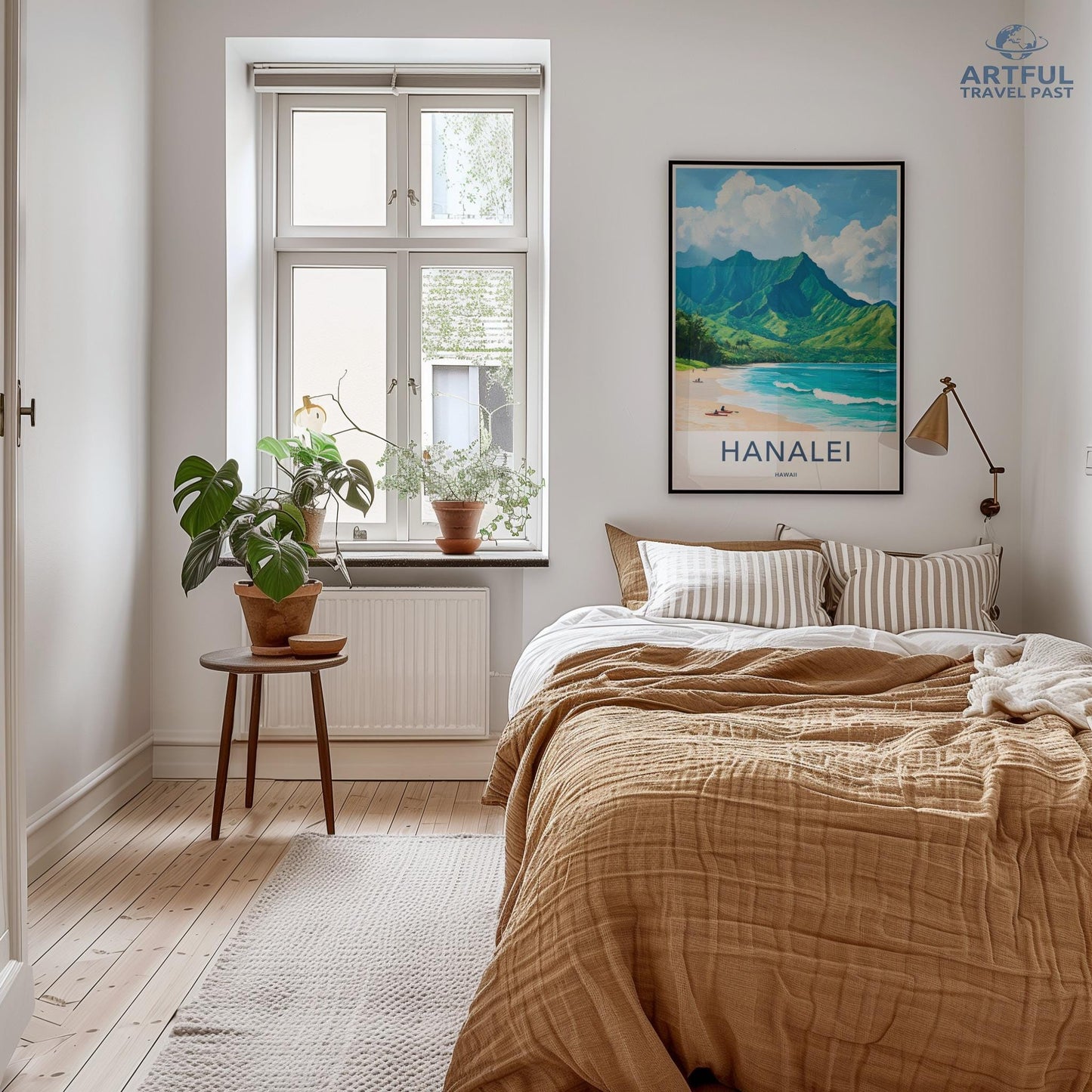 Hanalei Poster - Hawaii Wall Art