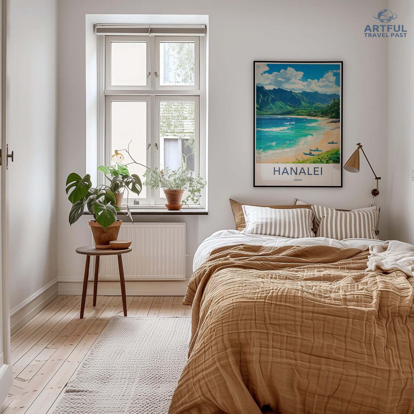 Hanalei Poster - Hawaii Wall Art