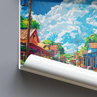 Hanga Roa Poster - Chile Wall Art