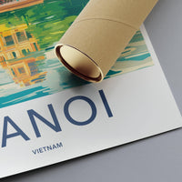 Hanoi Poster - Vietnam Wall Art