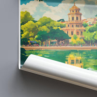 Hanoi Poster - Vietnam Wall Art