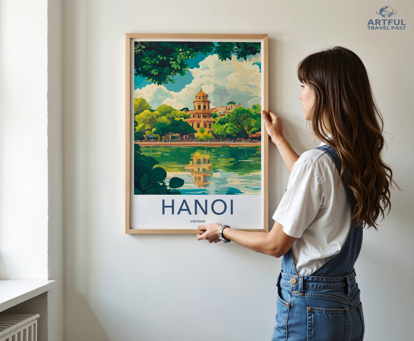 Hanoi Poster - Vietnam Wall Art