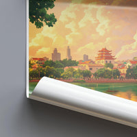 Hanoi Poster - Vietnam Wall Art